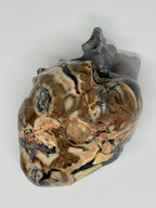 Volcano Agate Heart