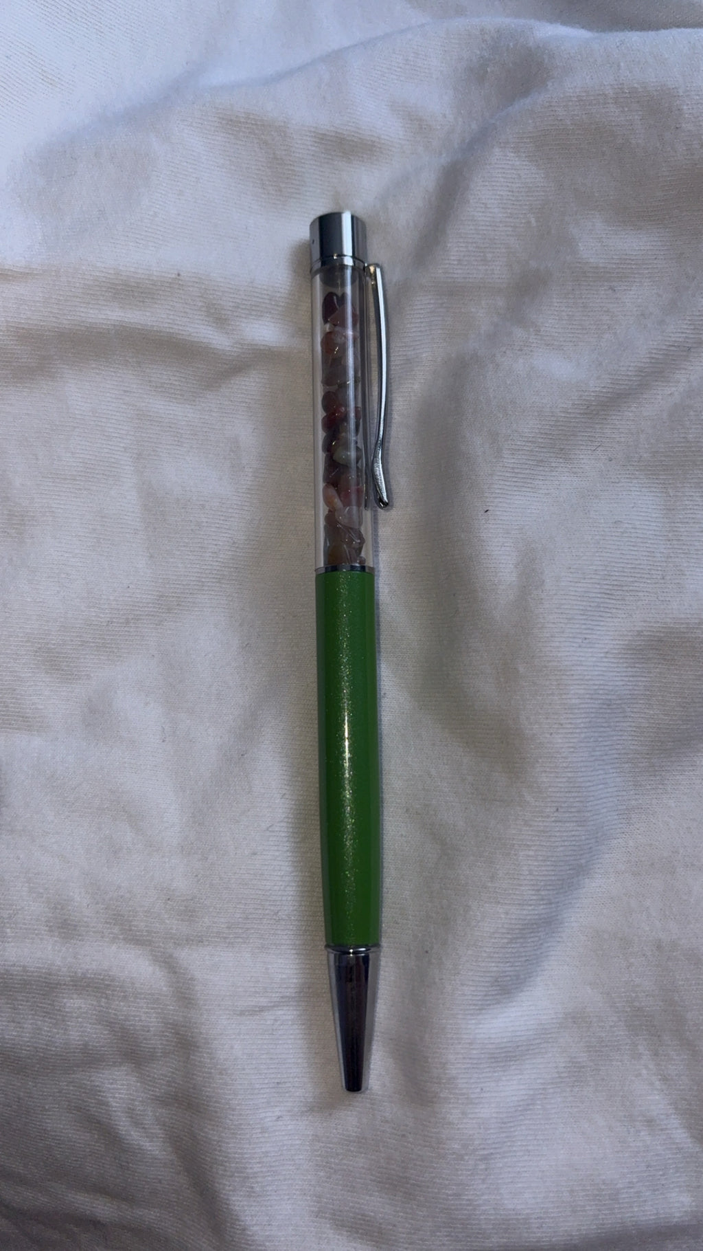 Crystal Chip Pens • Green