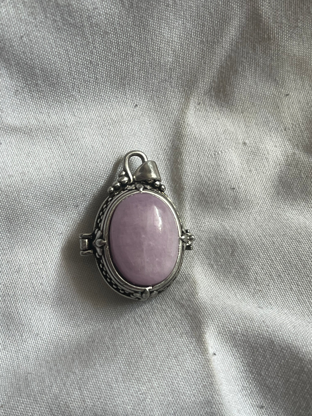 Kunzite Locket Pendant