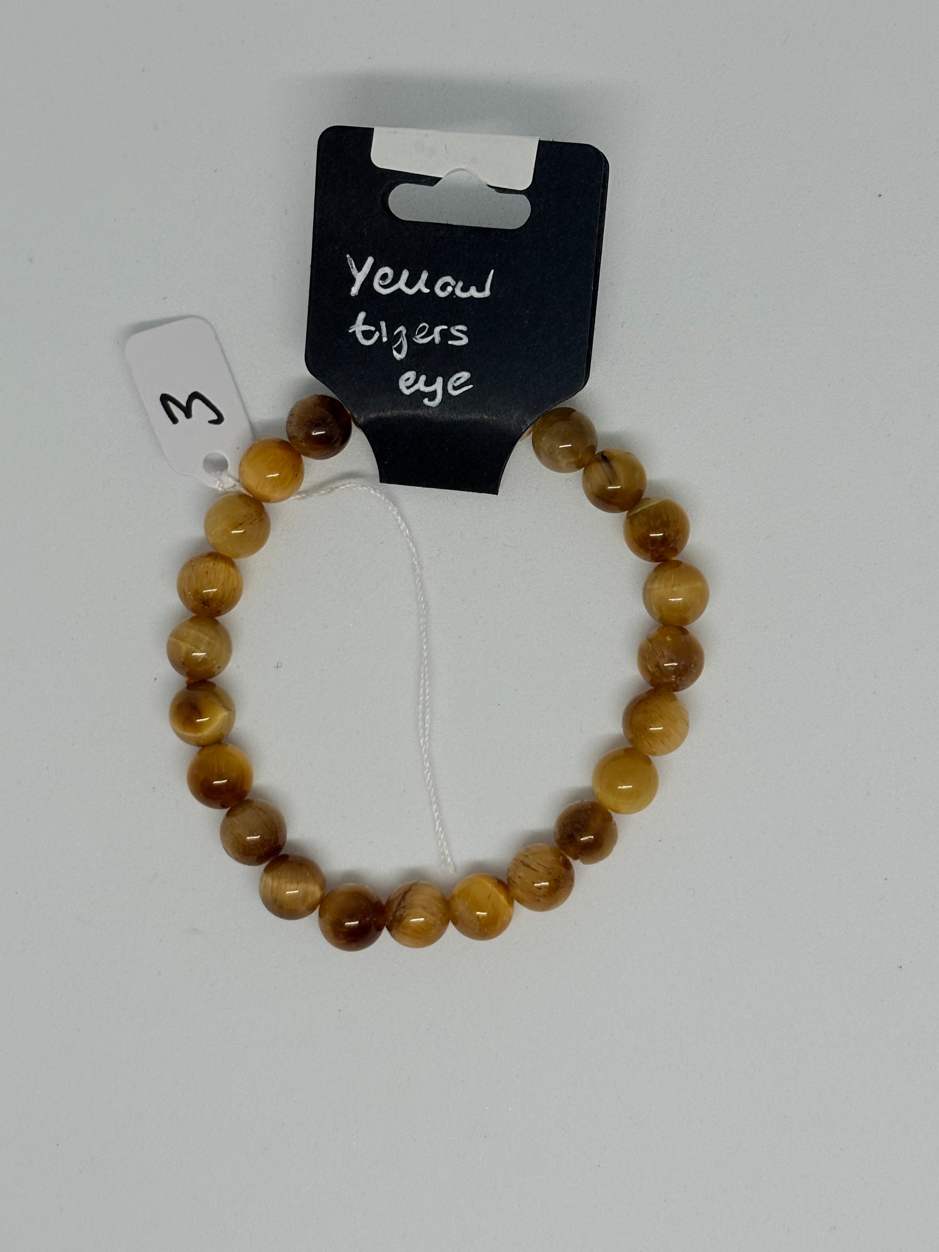 Yellow Tigers Eye Bracelet