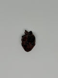 Garnet Mini Heart