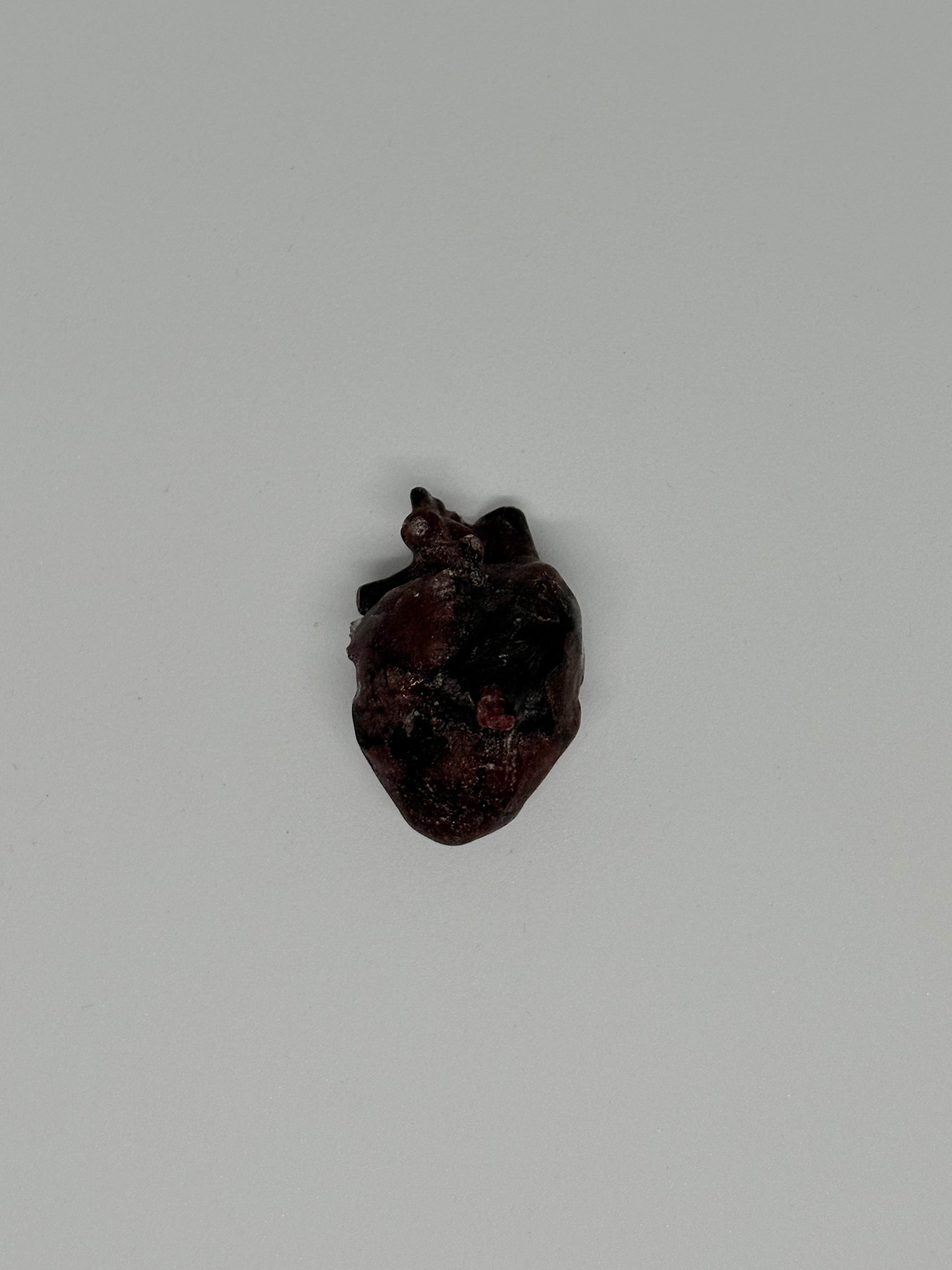 Garnet Mini Heart