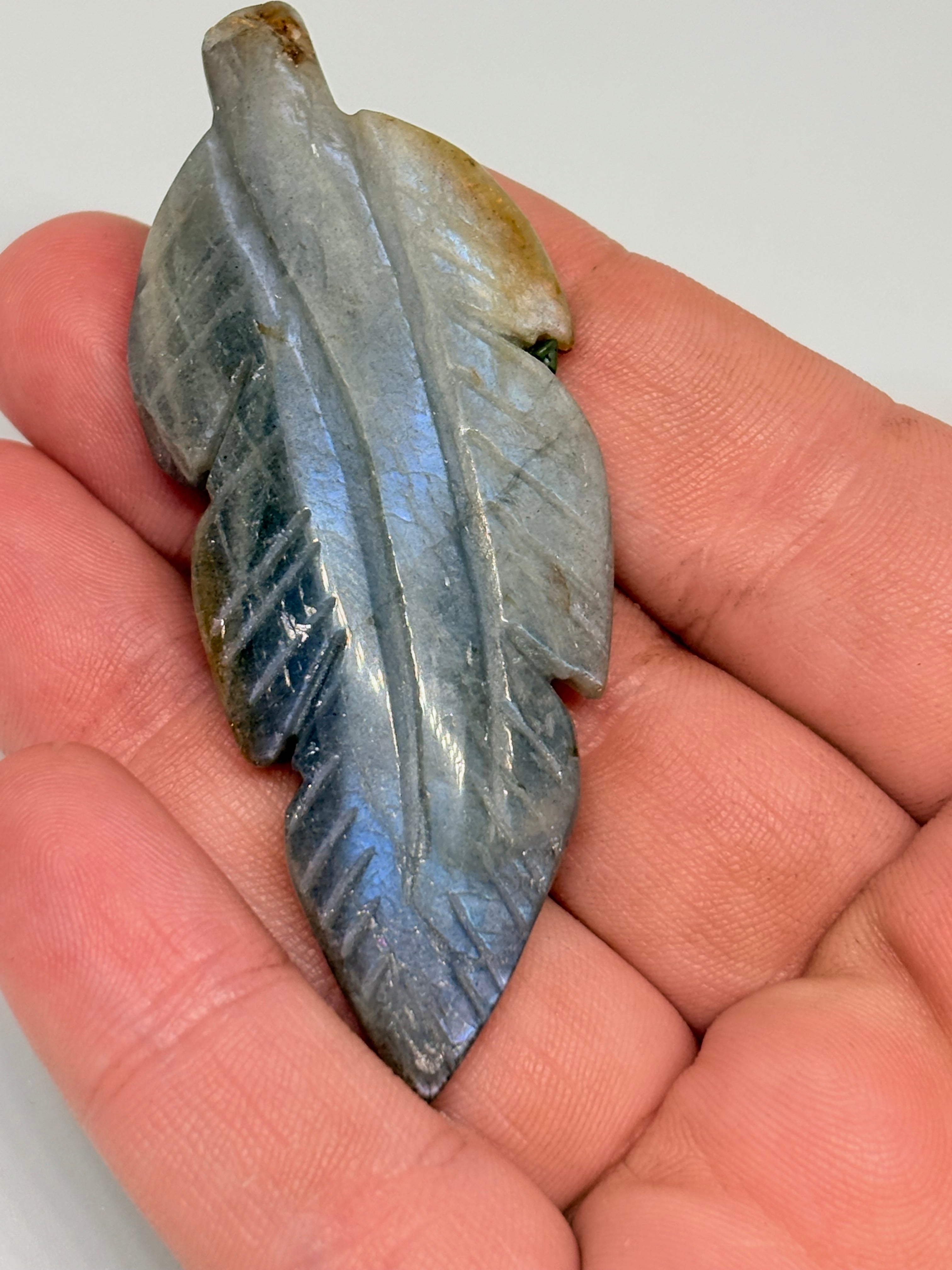 Labradorite Flashy Feather