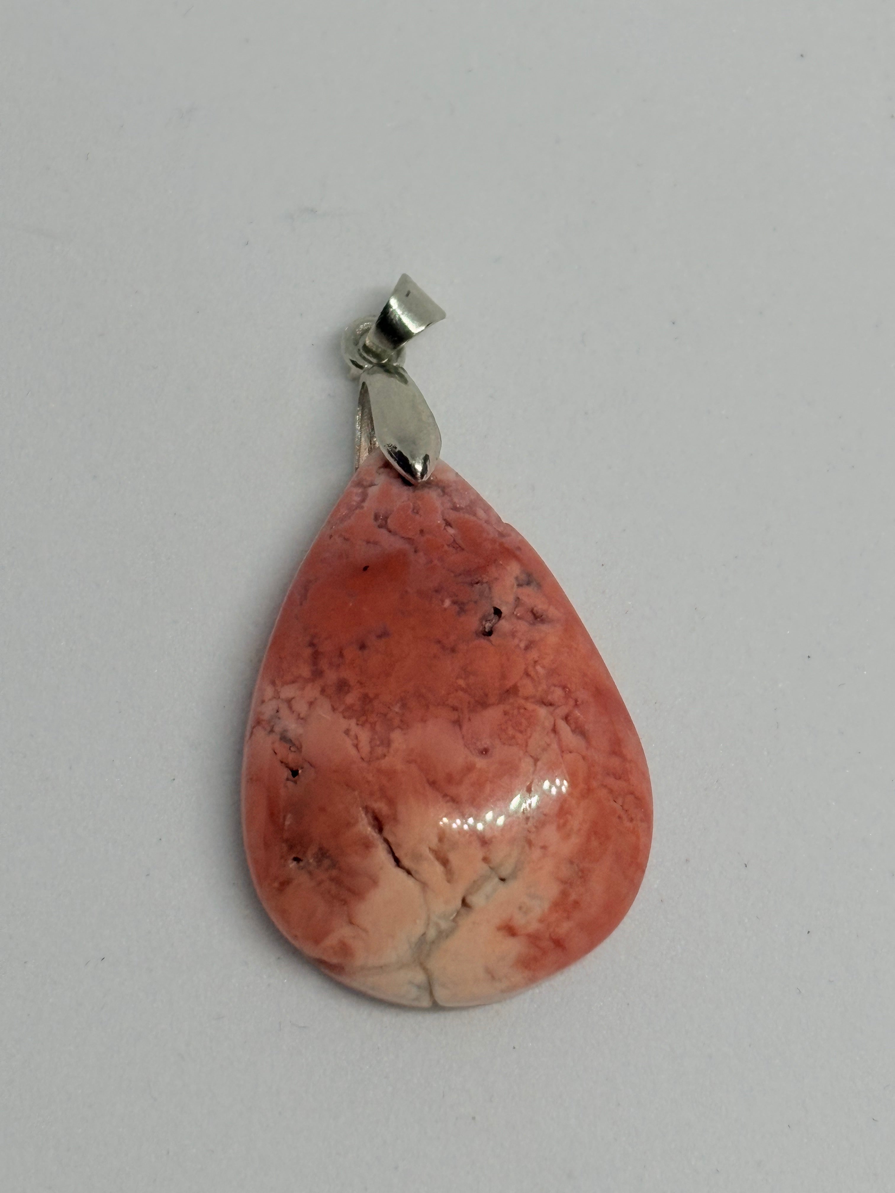 Pink Agate Pendant