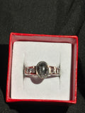 Black Rutilated Quartz Ring