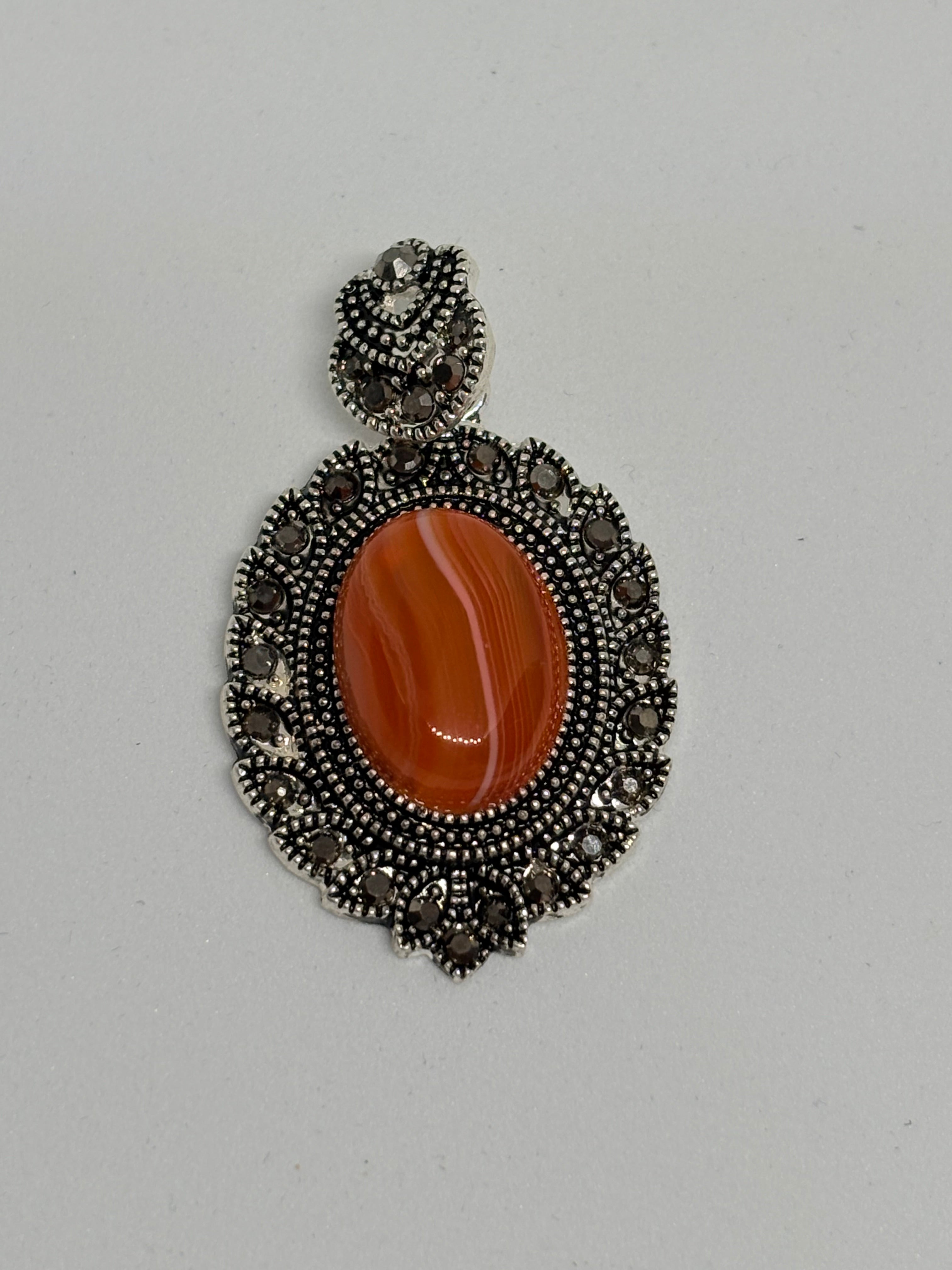 Carnelian Agate Pendant