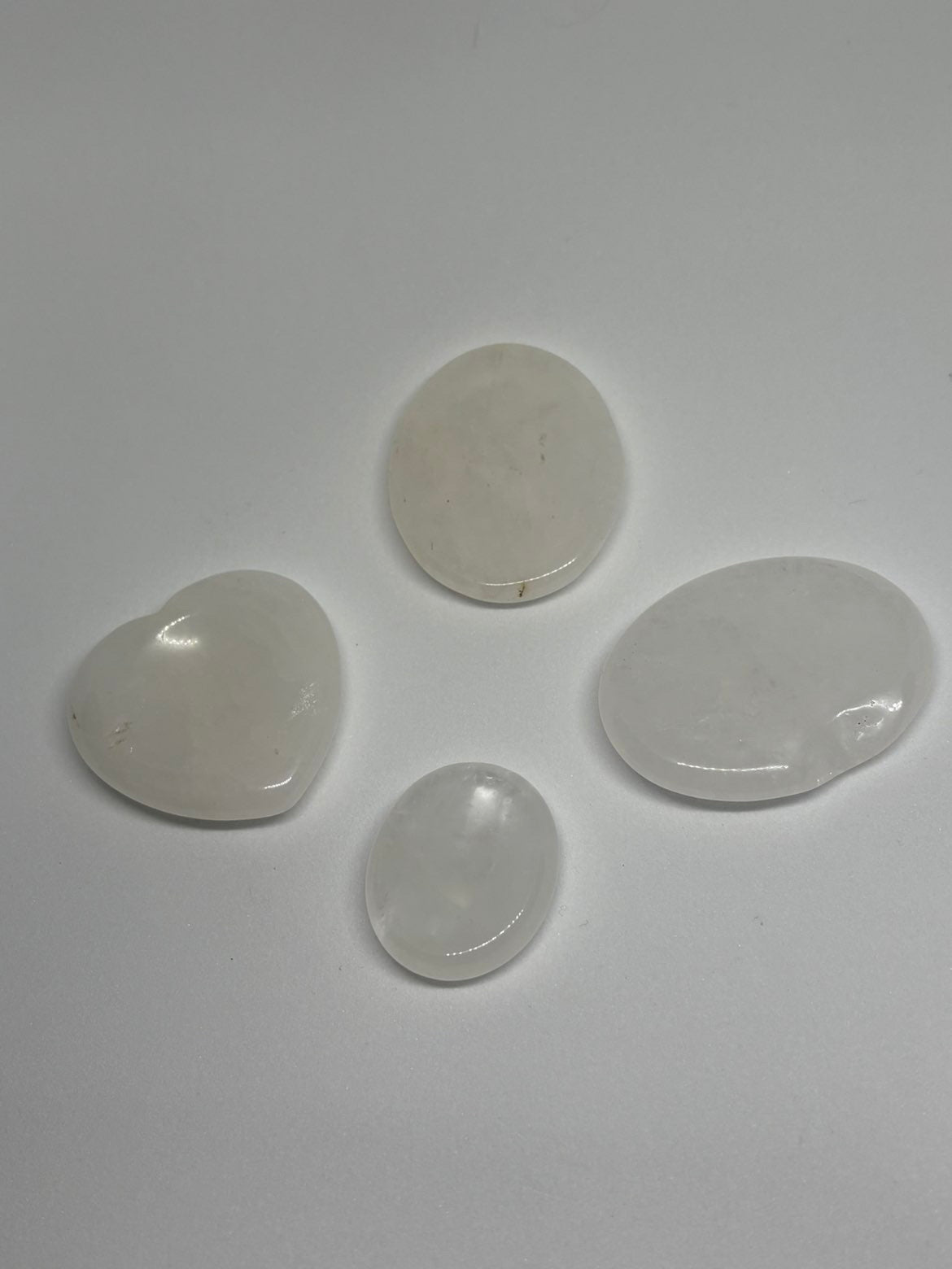 Clear Quartz Worry Stones