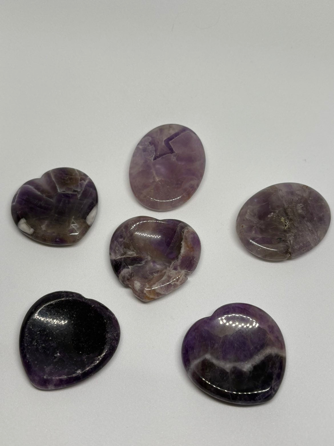 Amethyst Worry Stones