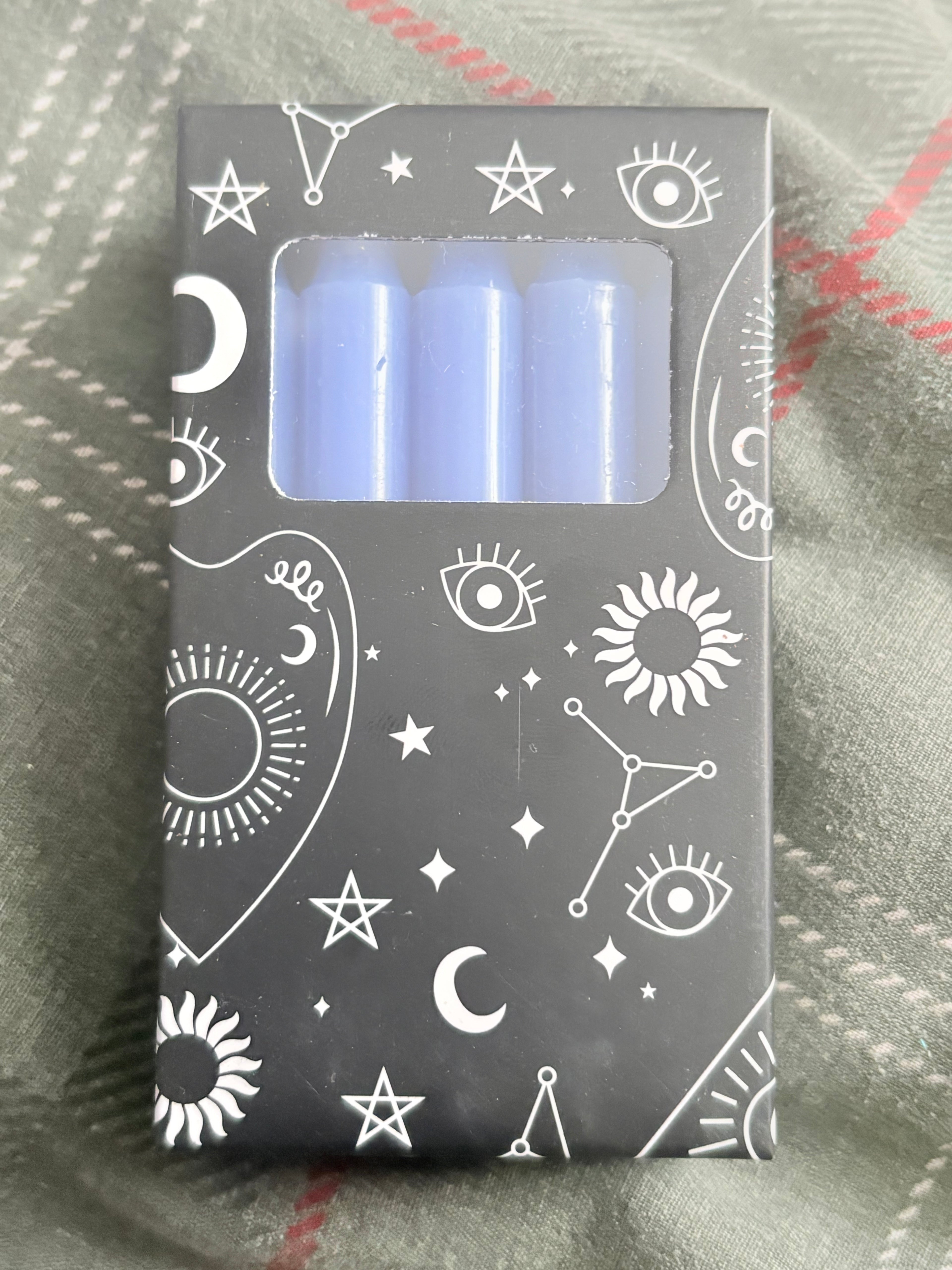 Blue Spell Candle - Calm, Communication & Wisdom
