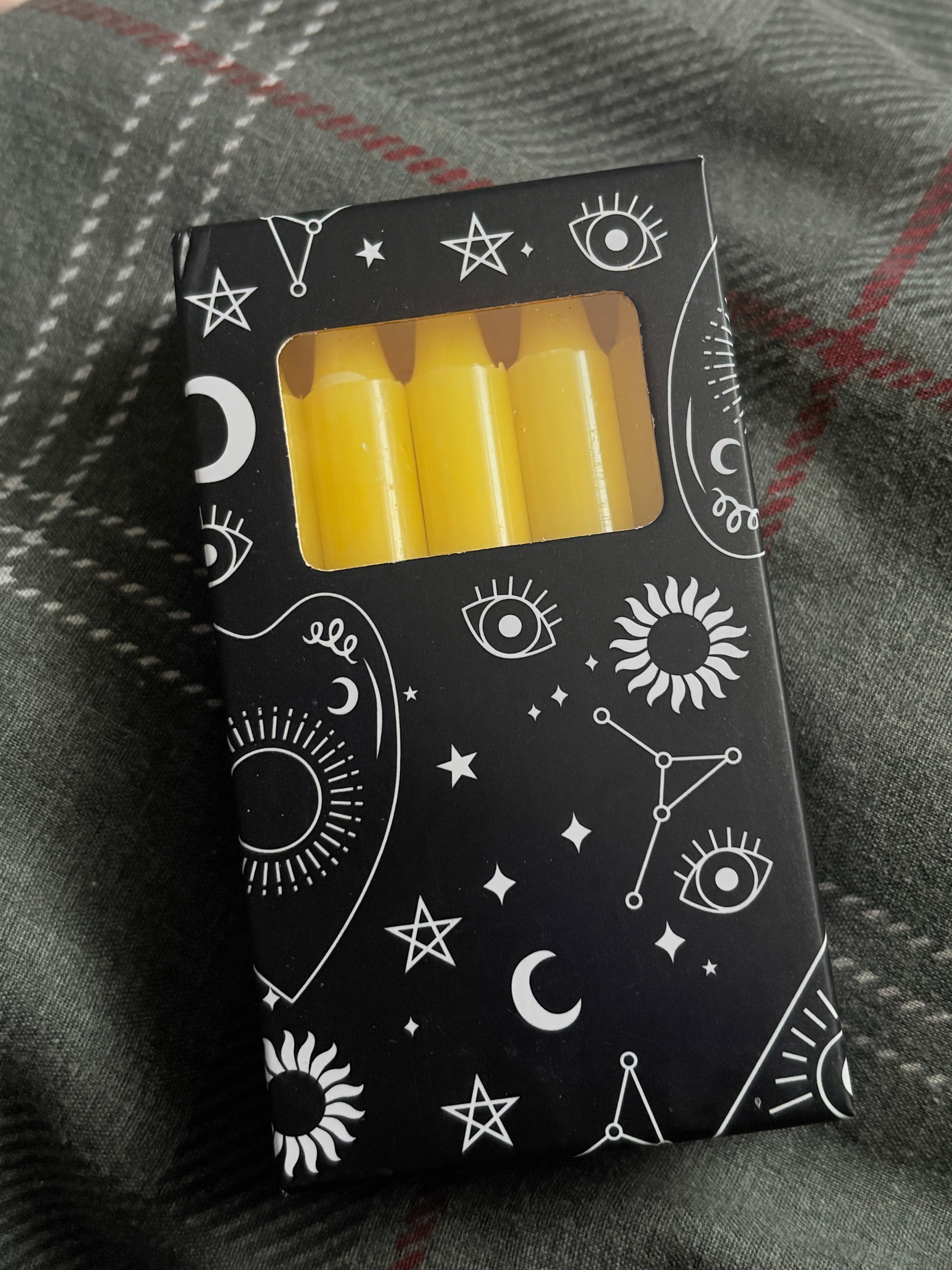 Yellow Spell Candle - Confidence, Success & Communication