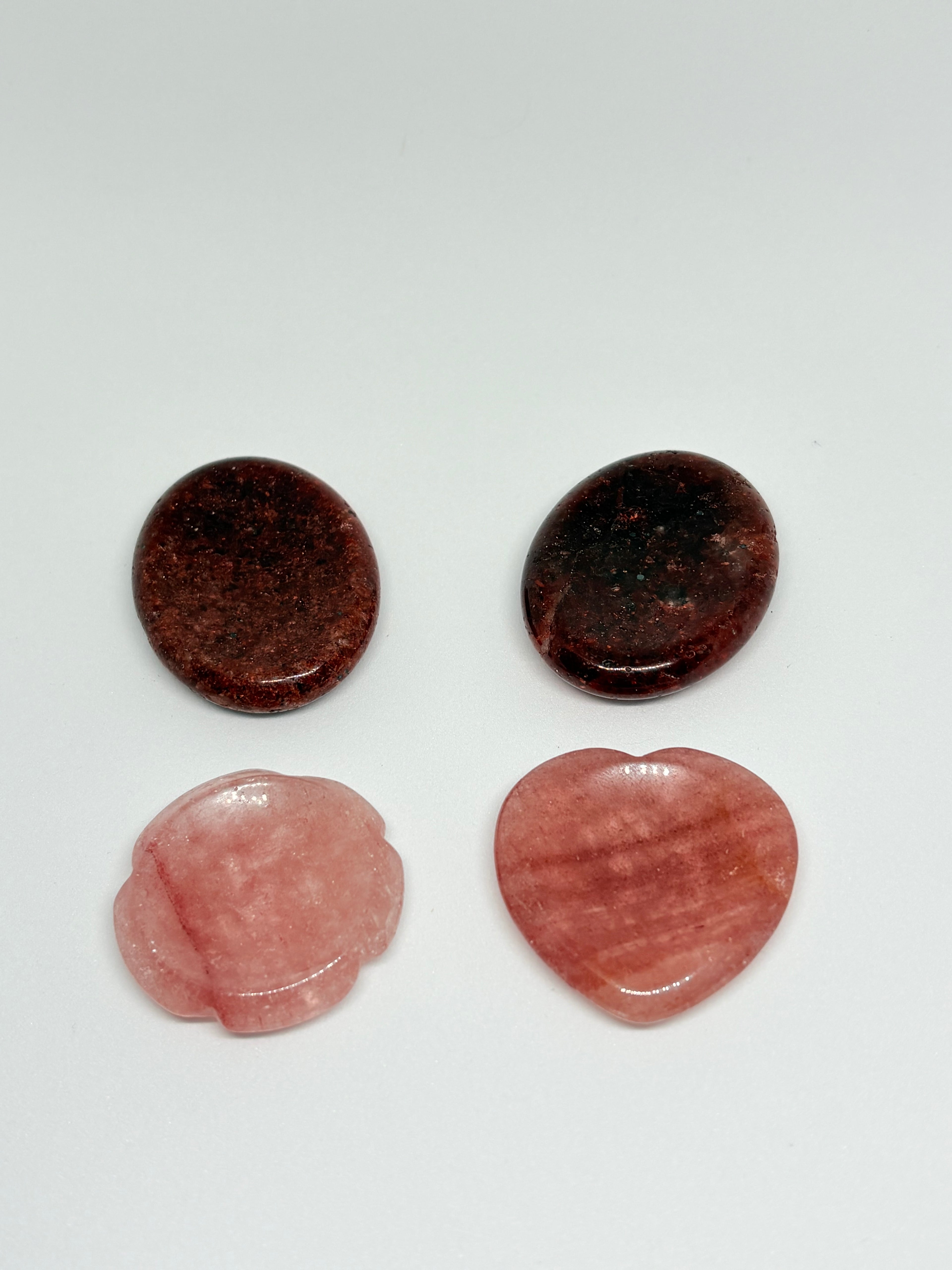 Strawberry Quartz Worry Stone